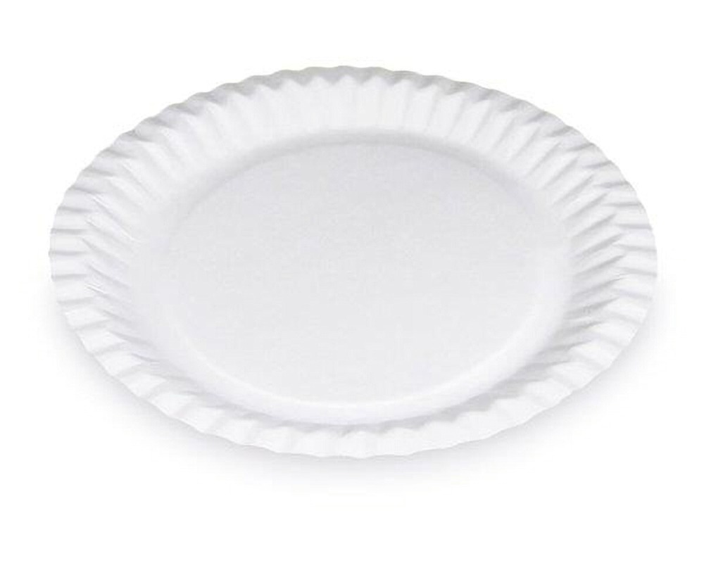 Pappteller KU 23- rund 23 cm- aus Recyclingmaterial- 100 Stk-