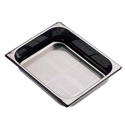 Perforierte Schssel aus Edelstahl GN1-2 B 325 mm x T 265 mm x H 150 mm 9-9 L