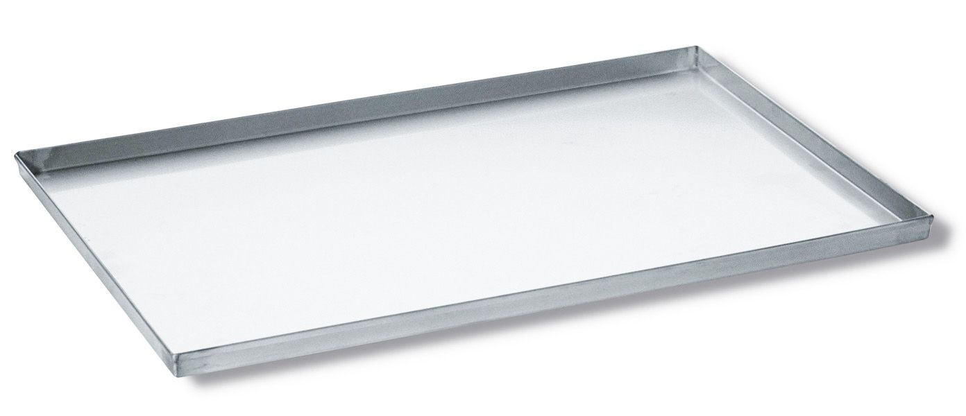 Pizzablech – Aluminium – quadratisch – 40 x 60 cm – H 2 cm