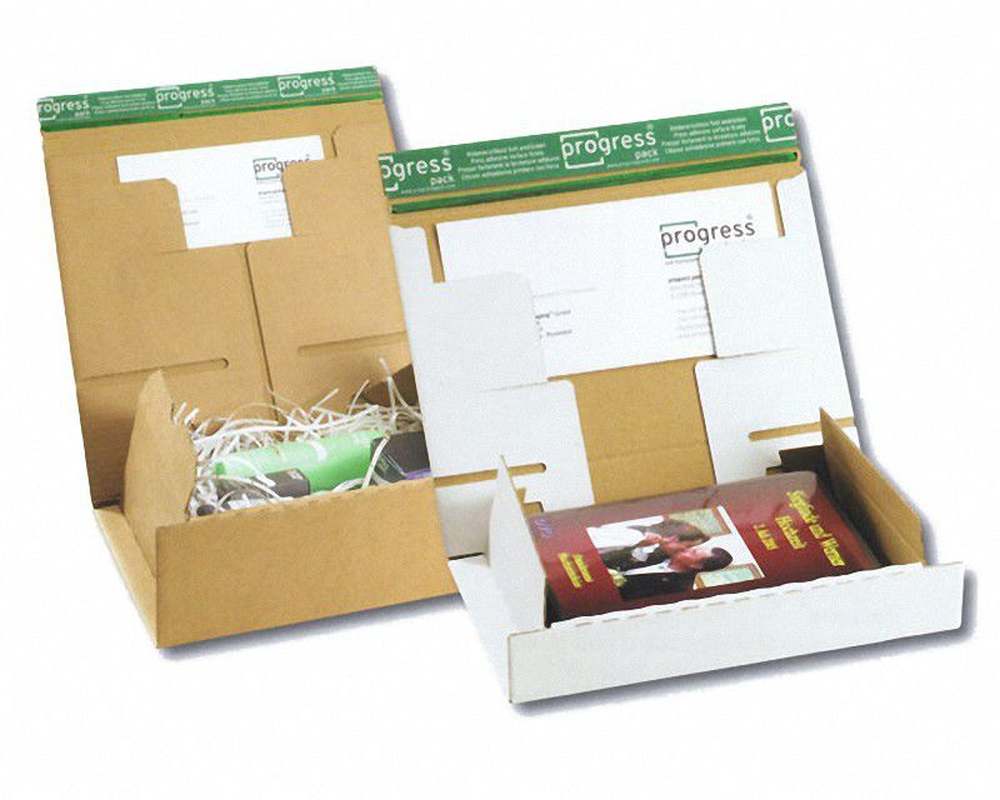 Post-Versandkarton PACKBOX-X SK-Verschluss Aufreissfaden 460x305x160mm braun- A3+
