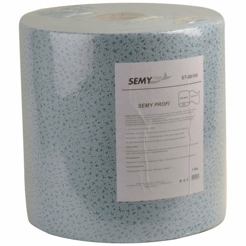 Profi Putztuchrolle 32x37cm- saugstark- bestndig- 100- PP- blau- 500 Blatt