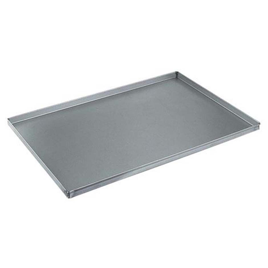 Rechteckige Aluminiumpfanne B 600 mm x T 400 mm H 20 mm