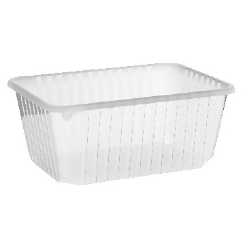 Rechteckschalen klar- 1200 ml (PP)- 50 Stk-