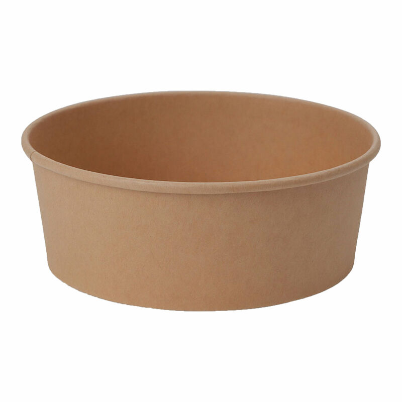 Salatschalen 1300ml aus Kraftpapier braun FSCR- 50 Stk-