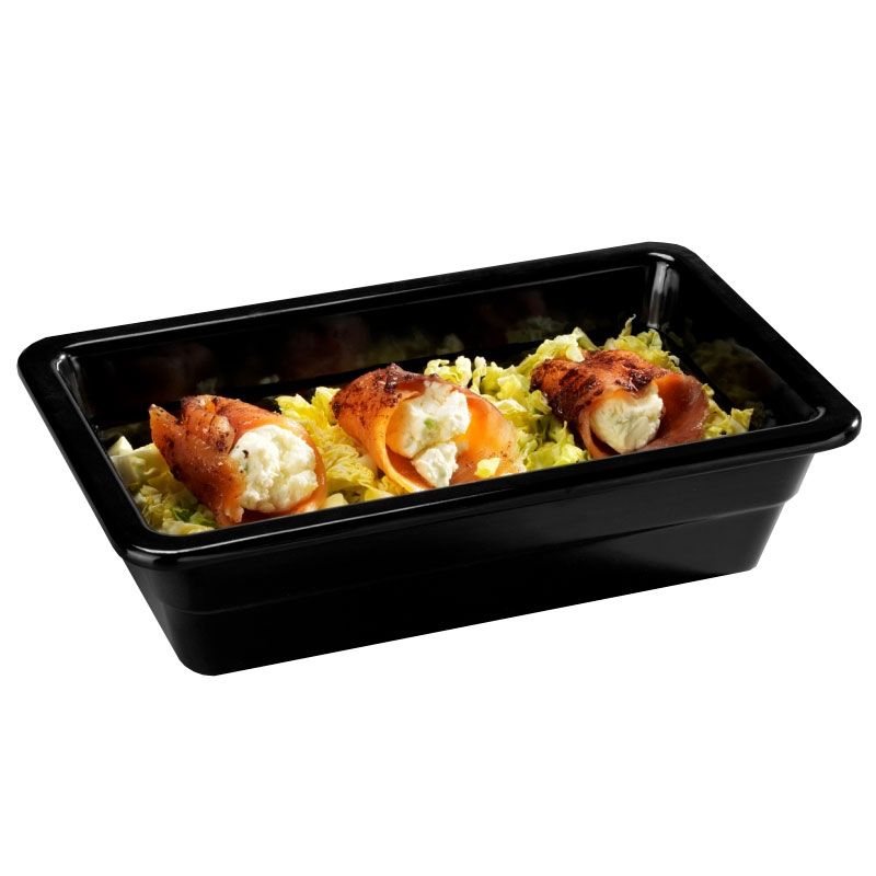 Schale  Melamin  Gastronorm GN 1-4 Abmessungen B 265 mm x T 162 mm x H 65 mm