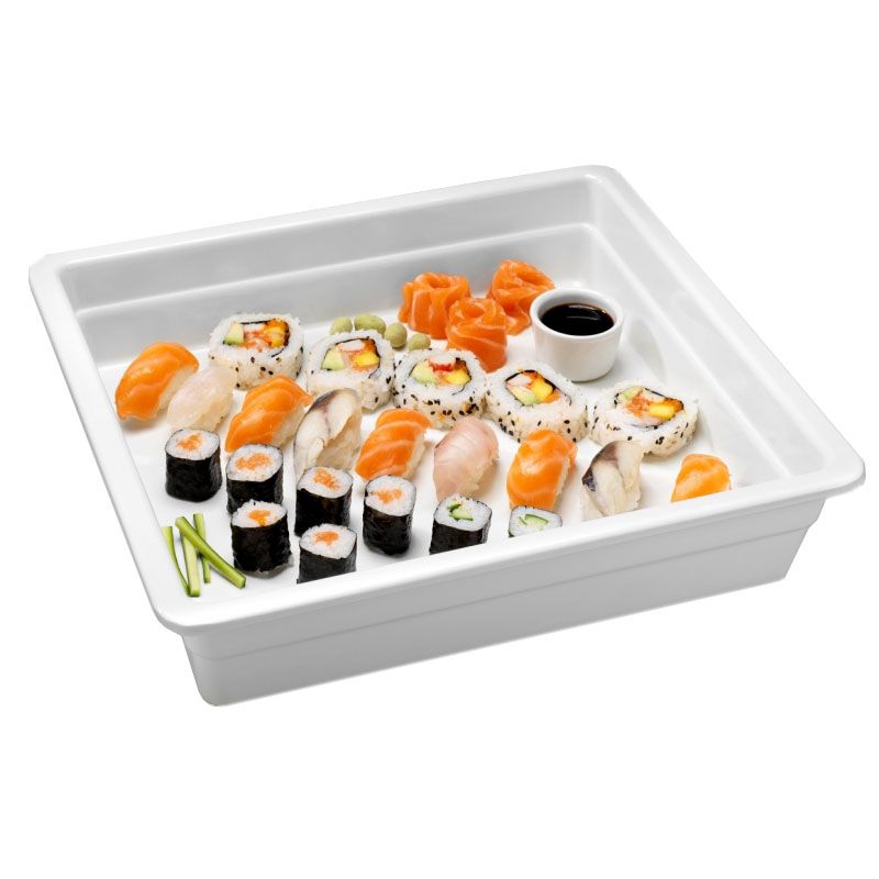 Schale  Melamin  Gastronorm GN 2-3 Abmessungen B 353 mm x T 325 mm x H 65 mm