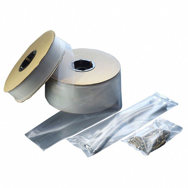Schlauchfolie 250mm breit- 200my- extra stark- transparent- 100 lfm-