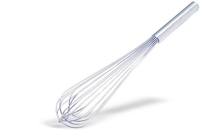 Schneebesen  8 Drhte  Grifflnge 13 cm  Gesamtlnge 50 cm