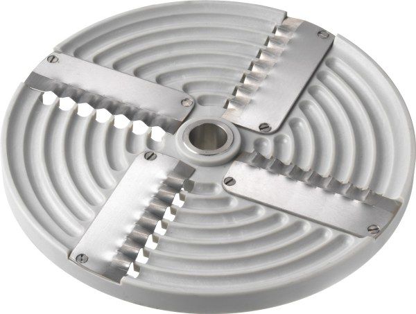 Schneidescheibe fr Mozzarella Schneider  wellige  4 Klingen  5 mm