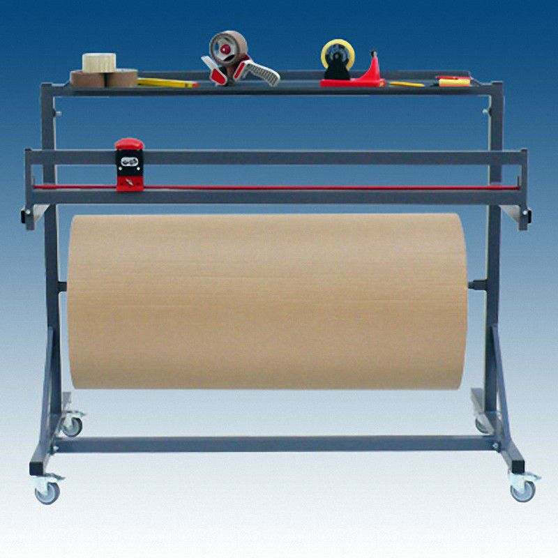Schneidstnder mit stabiler Arbeitsplatte fahrbar- Rollenbreite 125cm
