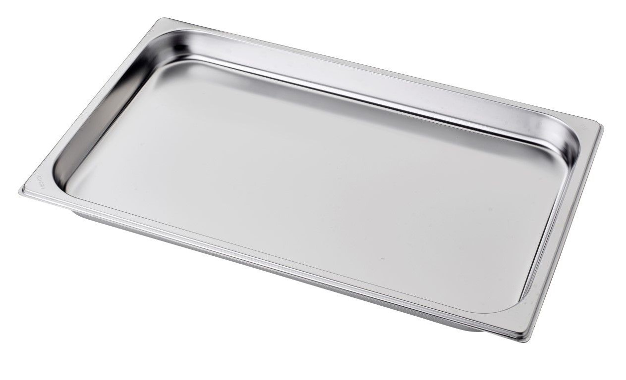 Schssel aus Edelstahl GN1-1 B 530 mm x T 325 mm x H 40 mm 5-5 L