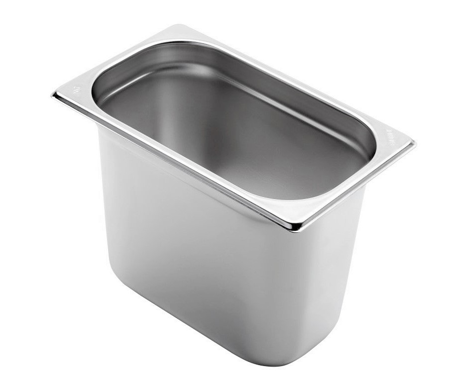 Schssel aus Edelstahl GN1-3 B 265 mmx T 162 mm H 200 mm 4-9 L