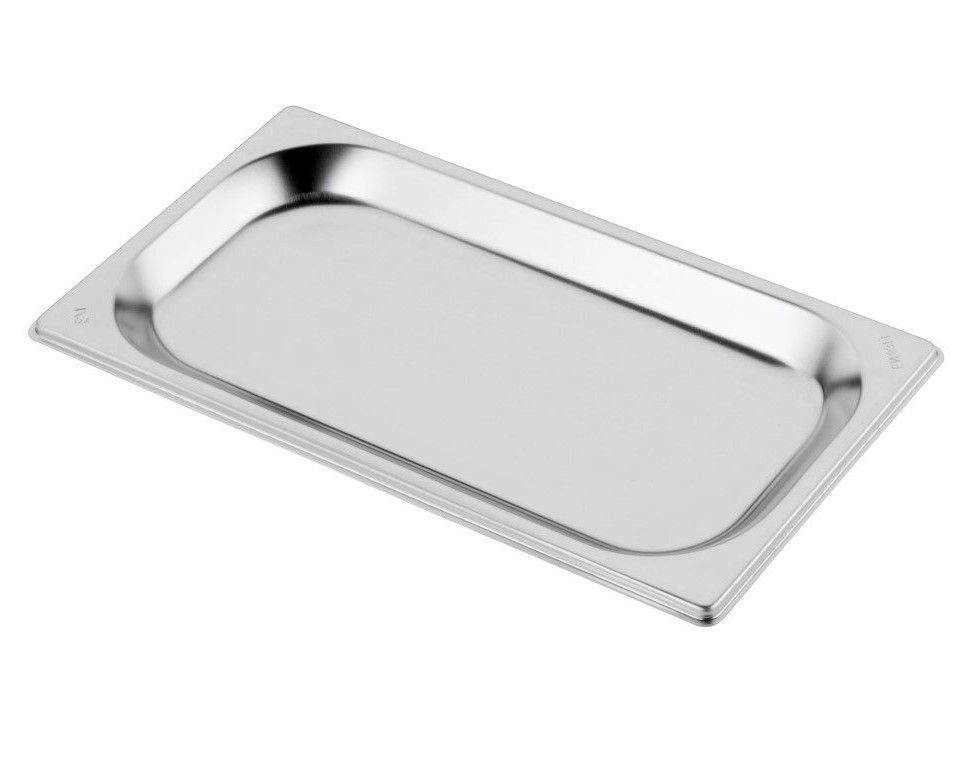 Schssel aus Edelstahl GN1-4 B 265 mm x T 162 mm x H 20 mm 0-5 L