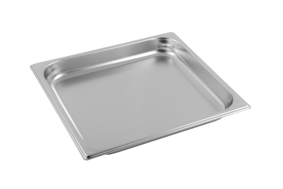 Schssel aus Edelstahl GN2-3 B 353 mm x T 325 mm x H 40 mm 3-5 L