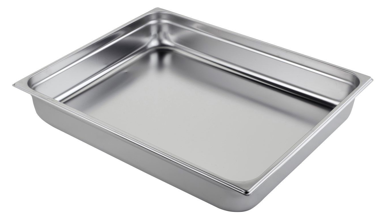Schsselaus Edelstahl GN2-1 B 650 mm x T 530 mm x H 100 mm 31-5 L