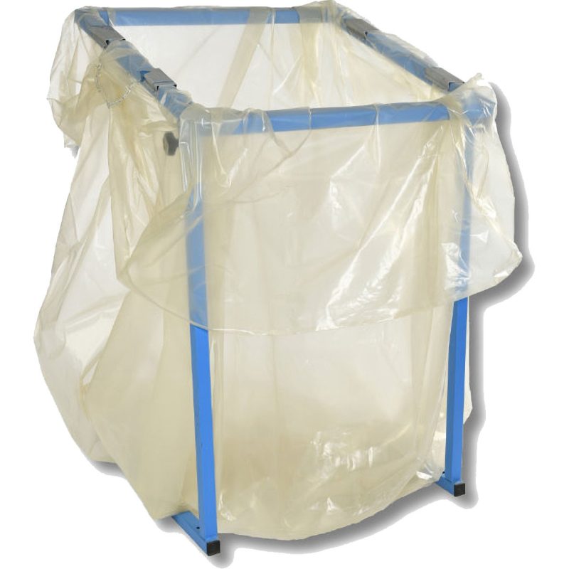 Seitenfaltenmllscke Styroporentsorgungsscke 900+600x1800mm 1000liter 50 Stk-