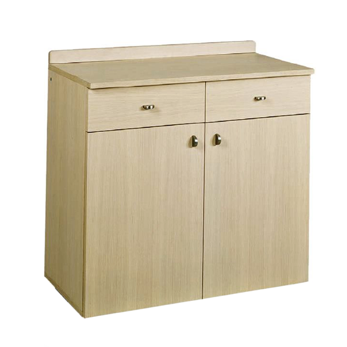 Servicembel  Eiche  2 Tren  2 Schubladen  B 900 mm x T 480 mm x H 950 mm