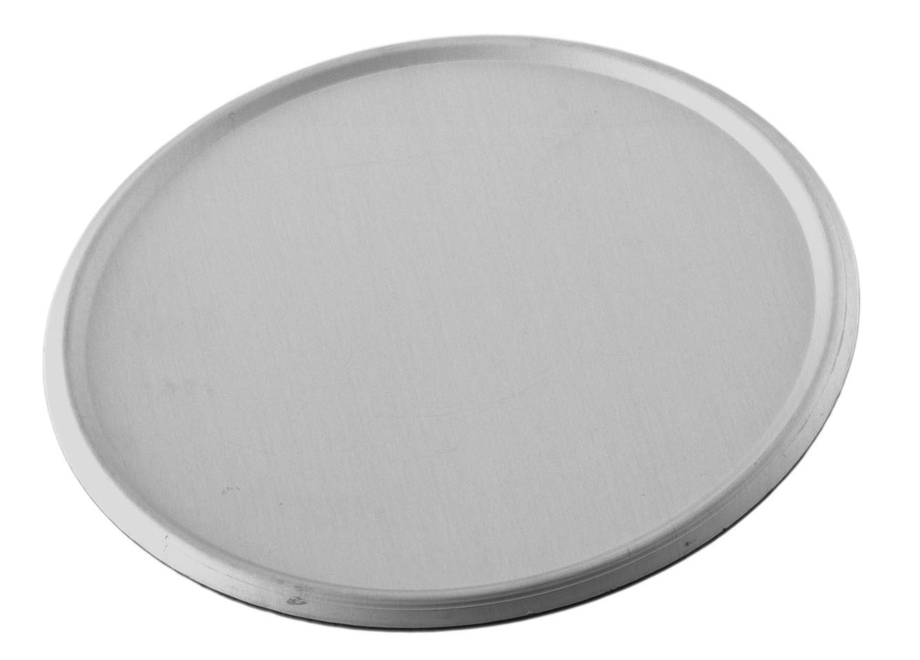 Serviertablett fr Pizza  Aluminium  rund  Durchmesser 33 cm