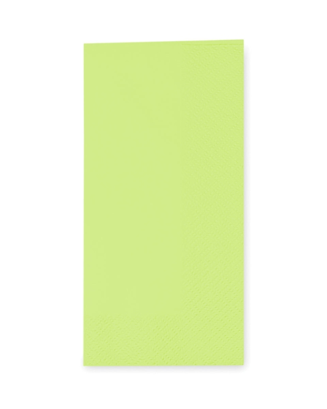 Servietten 33 x 33 cm 1-8 -Falz- 3-lagig gelbgrn- 250 Stk-