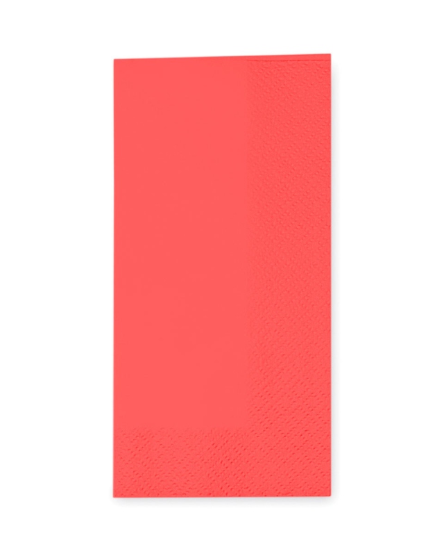 Servietten 33 x 33 cm 1-8 -Falz- 3-lagig rot- 250 Stk-