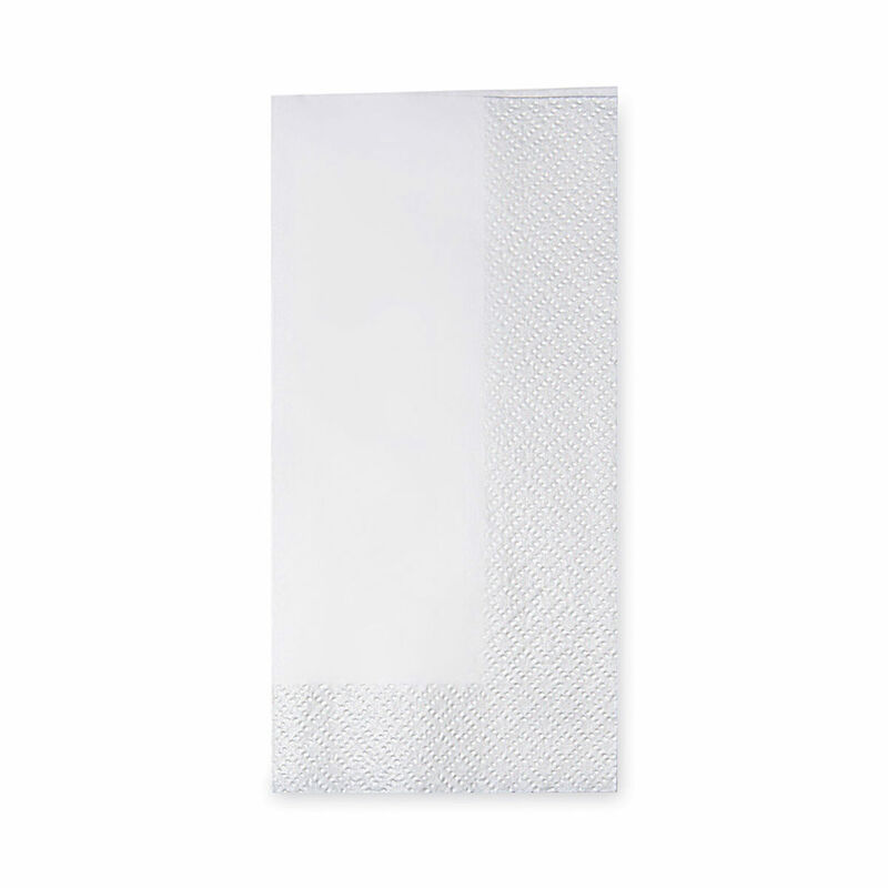 Servietten 33 x 33 cm 1-8 -Falz- 3-lagig weiss- 250 Stk-