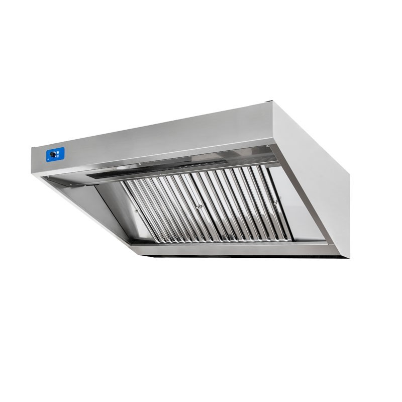 Snack Wandhaube  full optional  mit Motor  B 3000 x T 1100 x H 450 mm