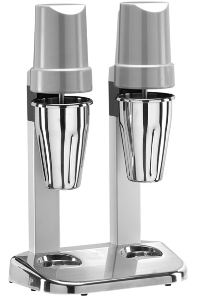 Spindelmixer – 2 Edelstahl Behälter – Leistung 120 + 120 W – Kapazität 0-5 + 0-5 Liter unter Café & Eisdiele > Mixer