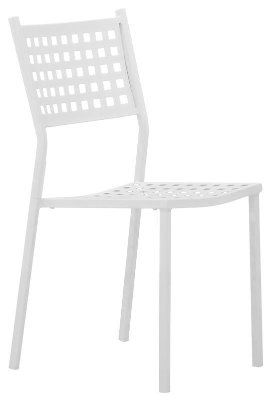 Stuhl Rosemary – lackiertes Metall