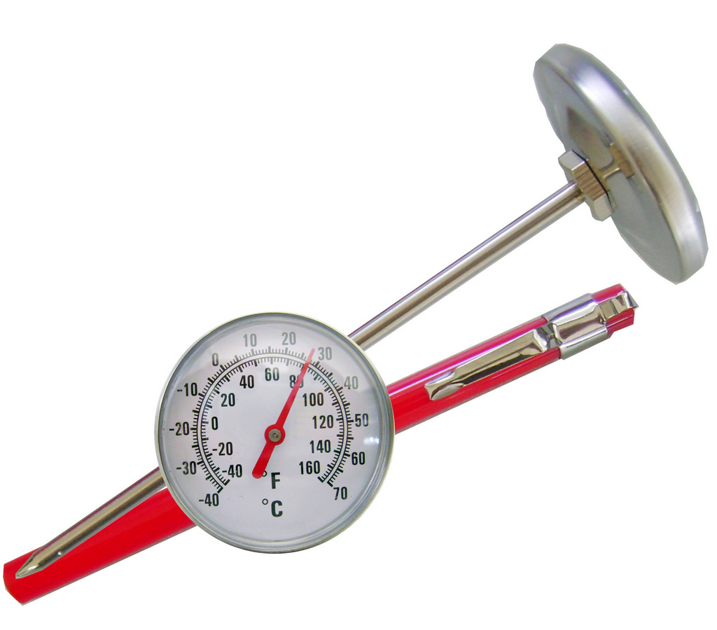 Taschenthermometer  mechanisch  Nadel Sonde  Temperatur -40-C-+70-C