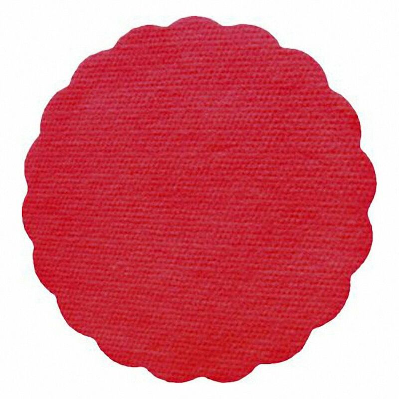 Tassenuntersetzer Glasuntersetzer- Airlaid- O 9cm- rot- 500 Stk-