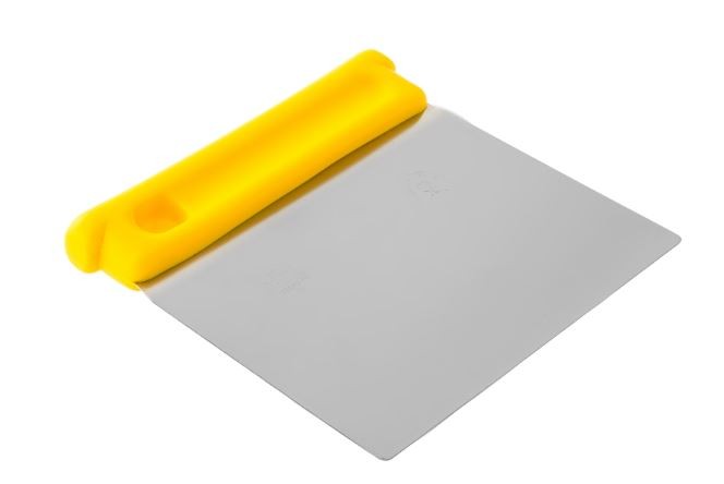 Teigschaber aus Edelstahl  B 12 cm