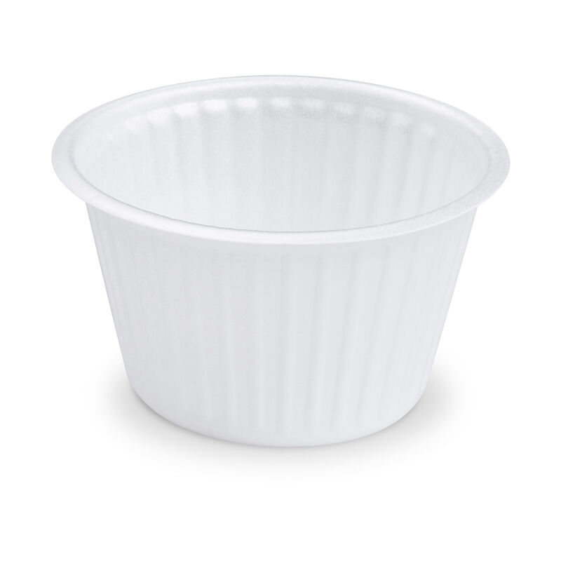 Thermobehlter rund - geschumt aus XPS weiss 500 ml- 50 Stk-