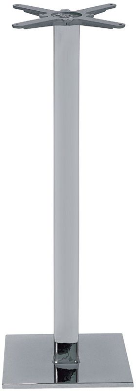Tischgestell  Stahl  verchromt  Bauhhe 108 cm