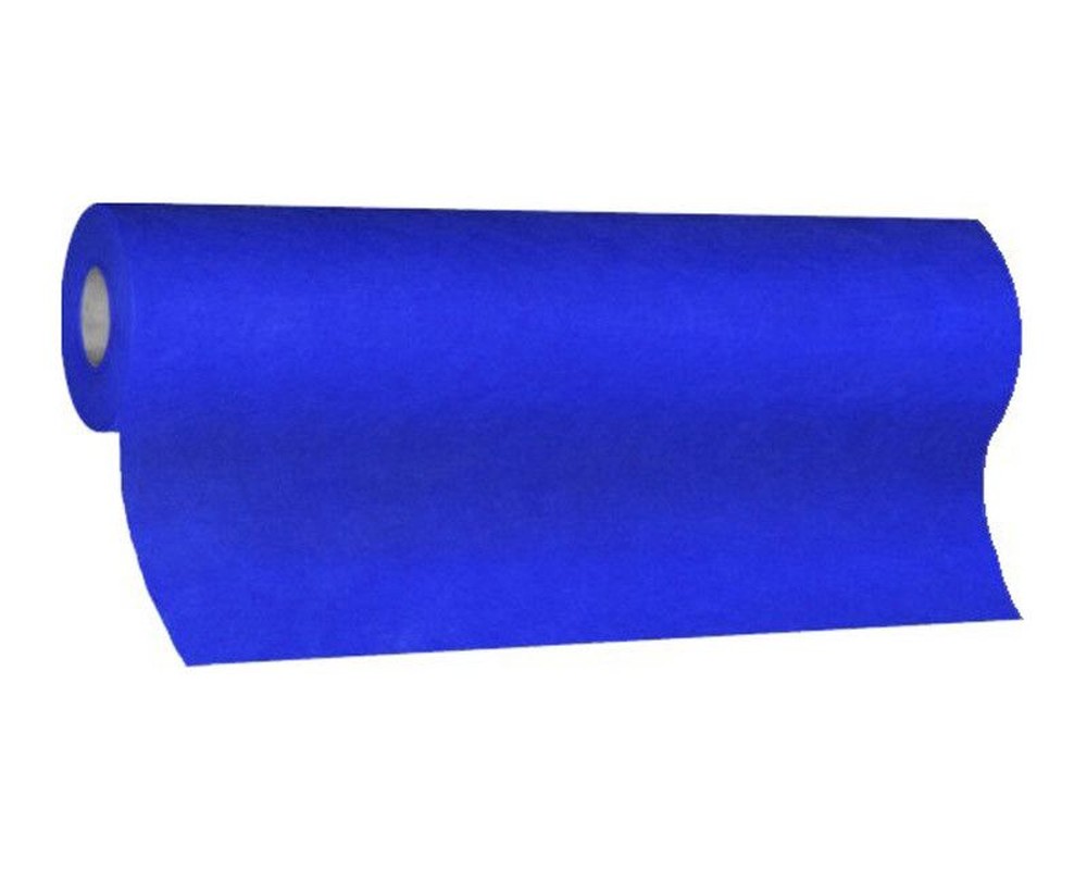 Tischlufer Airlaid 24m x 40cm - alle 120cm perforiert- stoffhnlich- dunkelblau