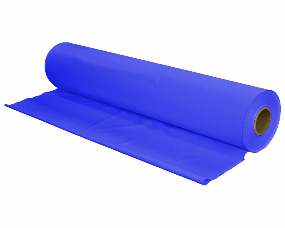 Tischtuch Tischdecke Biertischdecke LDPE blau perforiert auf Rolle 0-70 x 240m