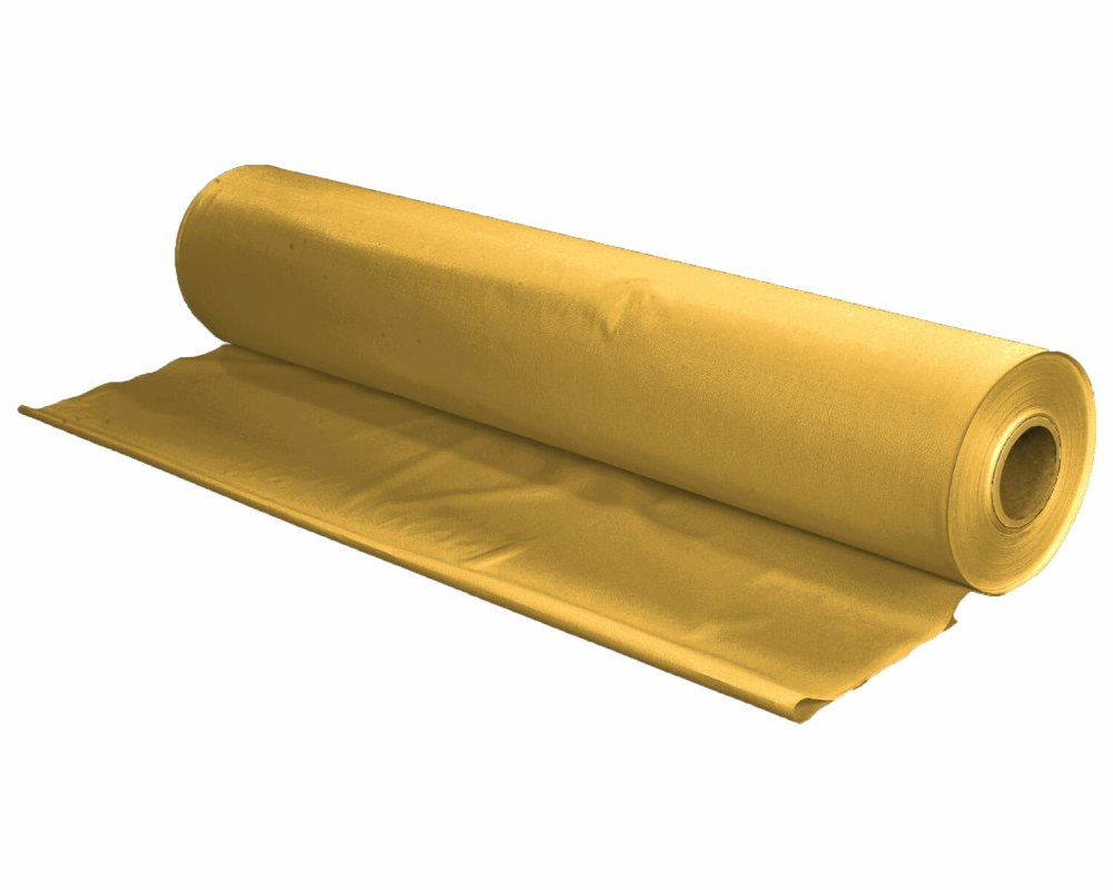 Tischtuch Tischdecke Biertischdecke LDPE gold perforiert auf Rolle 0-70 x 240m