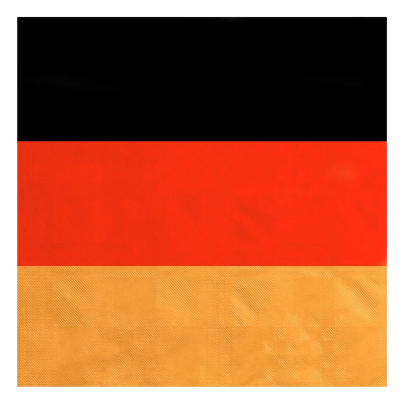 Tischtuch Tischdecke Papier schwarz-rot-gold Deutschland Germany 100cm x 10m