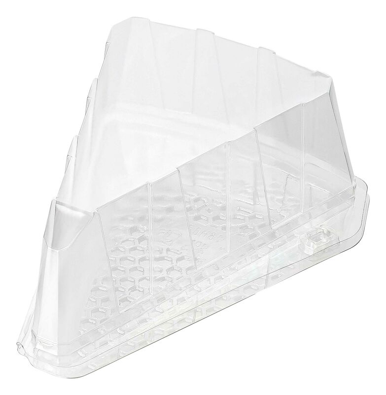 Torteneck Klappbox APET dreieckig 15 x 11 x 8cm- 110 Stk-