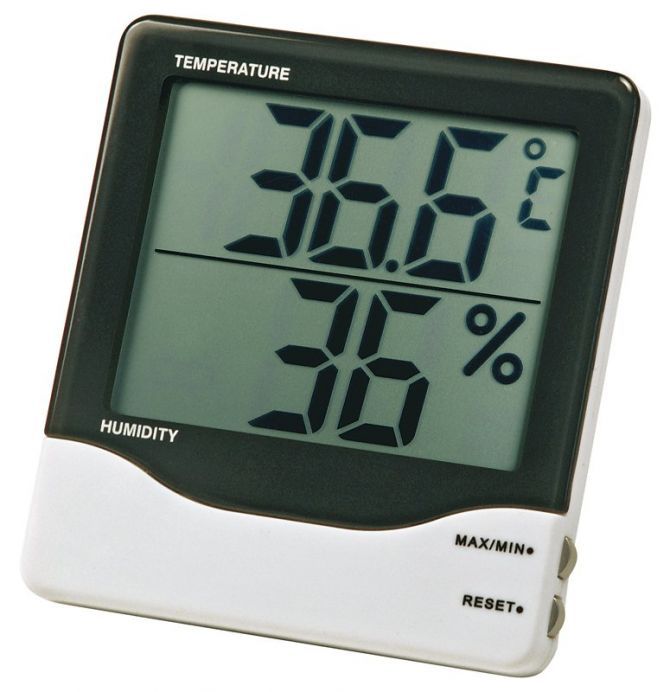 TRAGBARES THERMO-HYGROMETER -10-C-+60-C