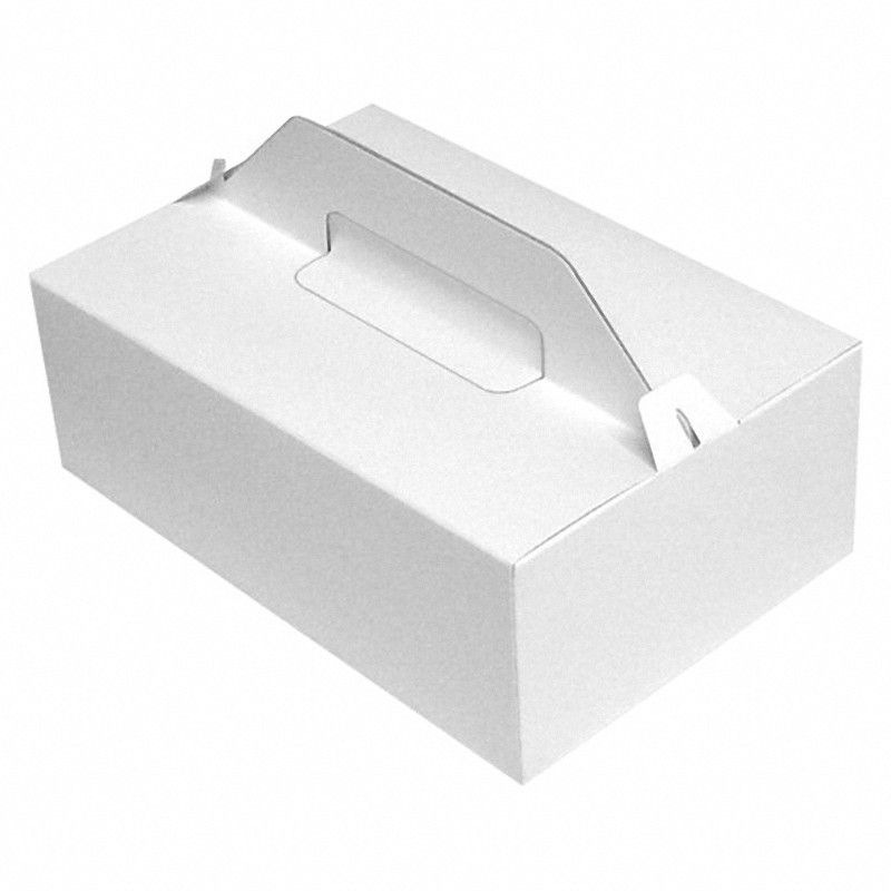 Tragebox fr Tortenstcke und Kuchenstcke 27x18x10cm- weiss- 10 Stk-