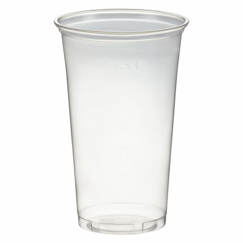 Trinkbecher Smoothiesbecher Dessertbecher 500 ml- O 95mm- PET- glasklar- 50 Stk-