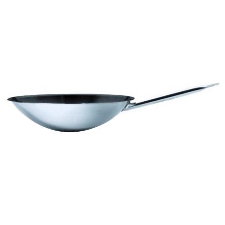 Wok-Pfanne  runder Boden  Durchmesser 36 cm  Hhe 10 cm